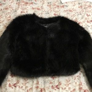 FASHION NOVA Faux Fur Jacket